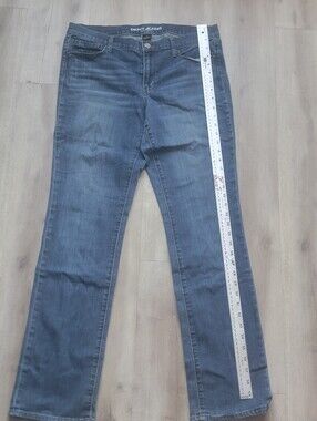 DKNY Women's Blue Straight Leg Jeans